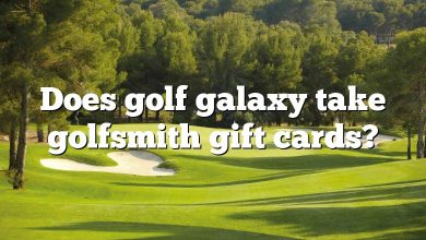 Does golf galaxy take golfsmith gift cards?