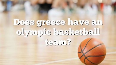 Does greece have an olympic basketball team?