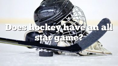 Does hockey have an all star game?