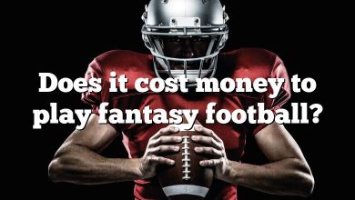 Does it cost money to play fantasy football?