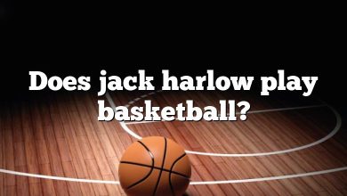 Does jack harlow play basketball?