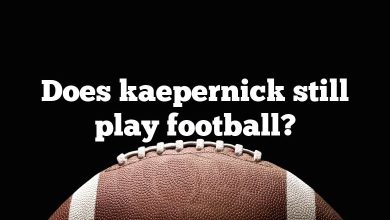 Does kaepernick still play football?