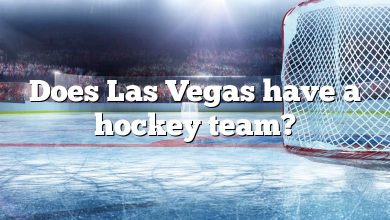 Does Las Vegas have a hockey team?