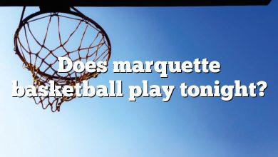 Does marquette basketball play tonight?