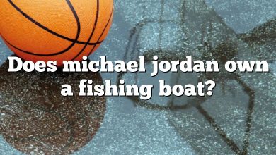 Does michael jordan own a fishing boat?
