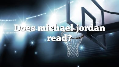 Does michael jordan read?