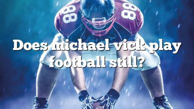 Does michael vick play football still?