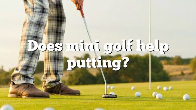 Does mini golf help putting?