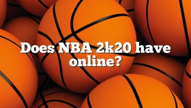 Does NBA 2k20 have online?