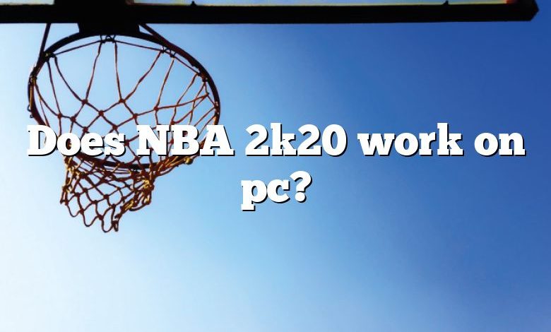 Does NBA 2k20 work on pc?