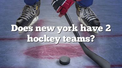 Does new york have 2 hockey teams?