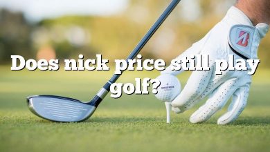 Does nick price still play golf?