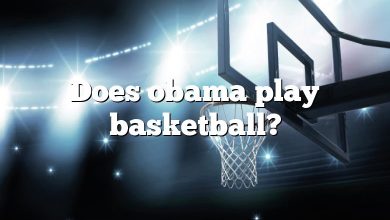 Does obama play basketball?