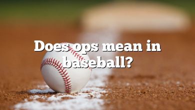 Does ops mean in baseball?