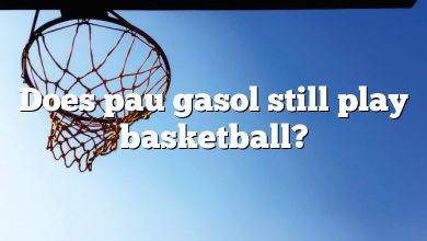 Does pau gasol still play basketball?