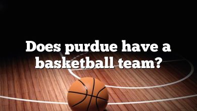 Does purdue have a basketball team?