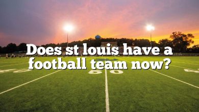 Does st louis have a football team now?