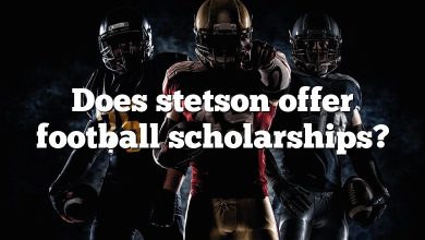 Does stetson offer football scholarships?