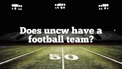 Does uncw have a football team?