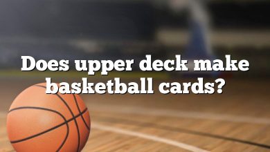 Does upper deck make basketball cards?