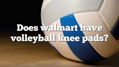 Does walmart have volleyball knee pads?