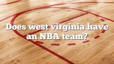 Does west virginia have an NBA team?