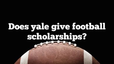 Does yale give football scholarships?