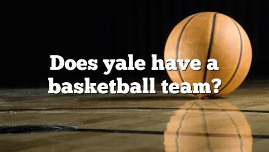 Does yale have a basketball team?