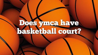 Does ymca have basketball court?