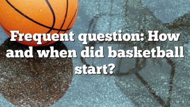 Frequent question: How and when did basketball start?
