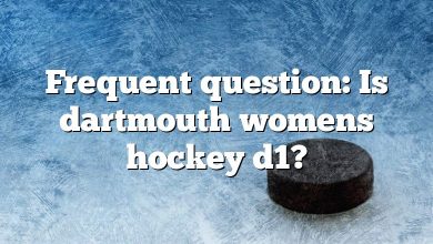 Frequent question: Is dartmouth womens hockey d1?