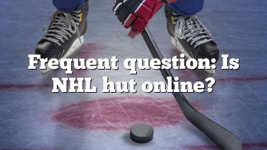 Frequent question: Is NHL hut online?