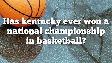 Has kentucky ever won a national championship in basketball?