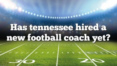 Has tennessee hired a new football coach yet?