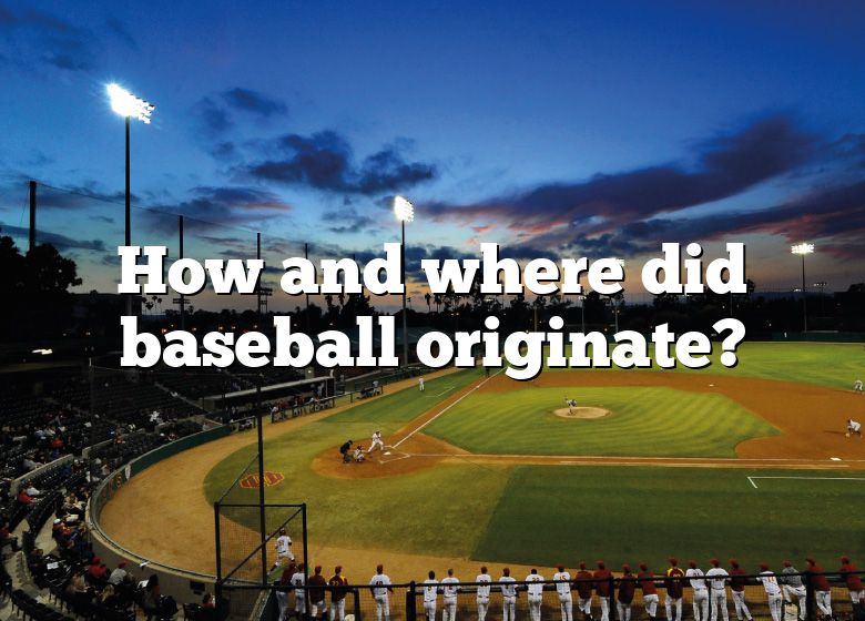 How Did Baseball Originate