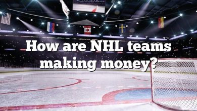 How are NHL teams making money?