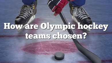 How are Olympic hockey teams chosen?