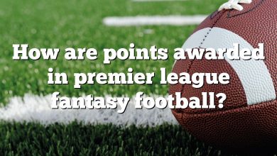 How are points awarded in premier league fantasy football?