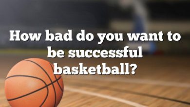How bad do you want to be successful basketball?