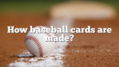 How baseball cards are made?