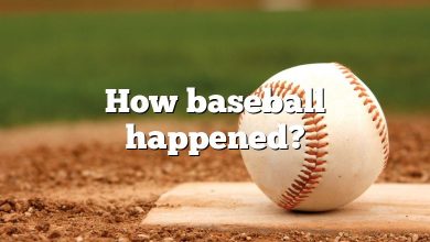 How baseball happened?