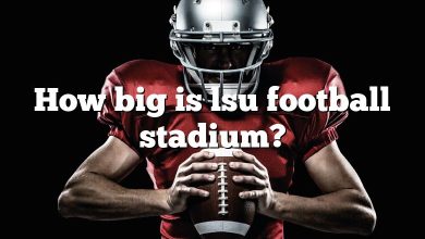 How big is lsu football stadium?