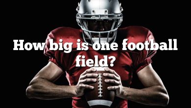 How big is one football field?