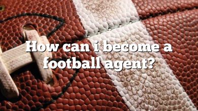 How can i become a football agent?