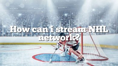 How can i stream NHL network?