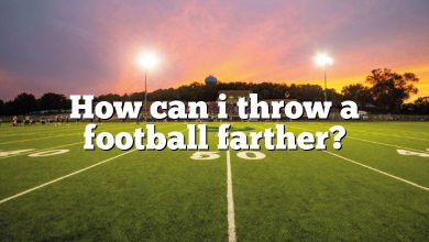 How can i throw a football farther?