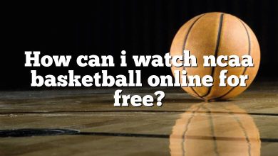 How can i watch ncaa basketball online for free?