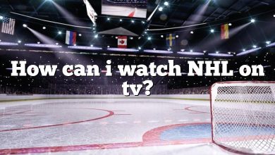 How can i watch NHL on tv?