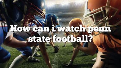 How can i watch penn state football?