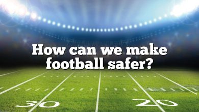 How can we make football safer?